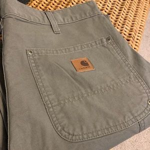 New With Tags! Men’s Carhartt Canvas Work Pants